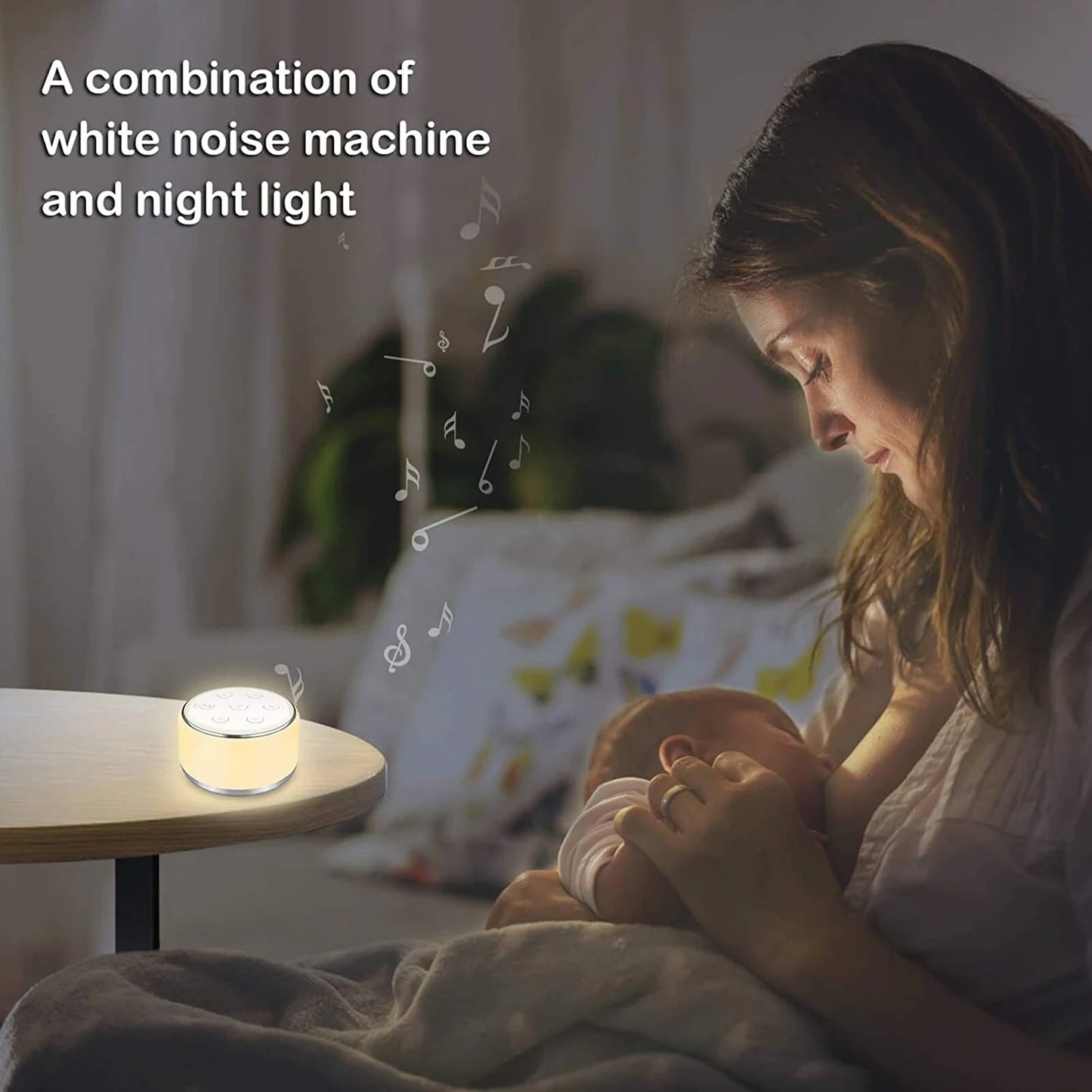 LullaLight™ Portable White Noise Machine